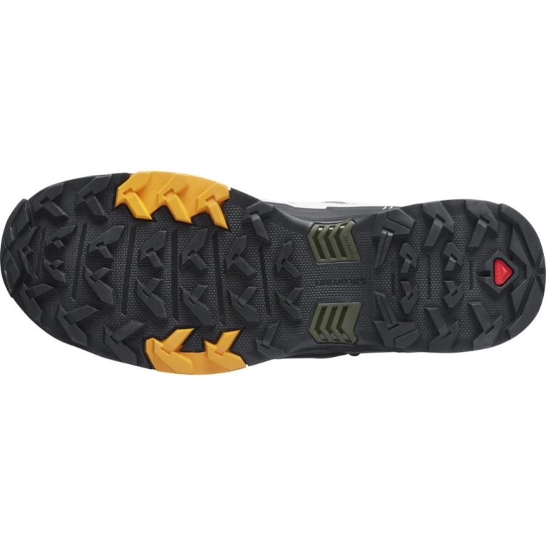 Botas Montaña Salomon X Ultra 4 Mid GTX Hombre Blancos Negros | MX LBFS824